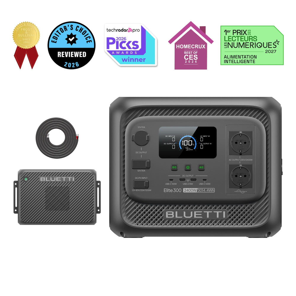 BLUETTI Elite 300+Charger 2