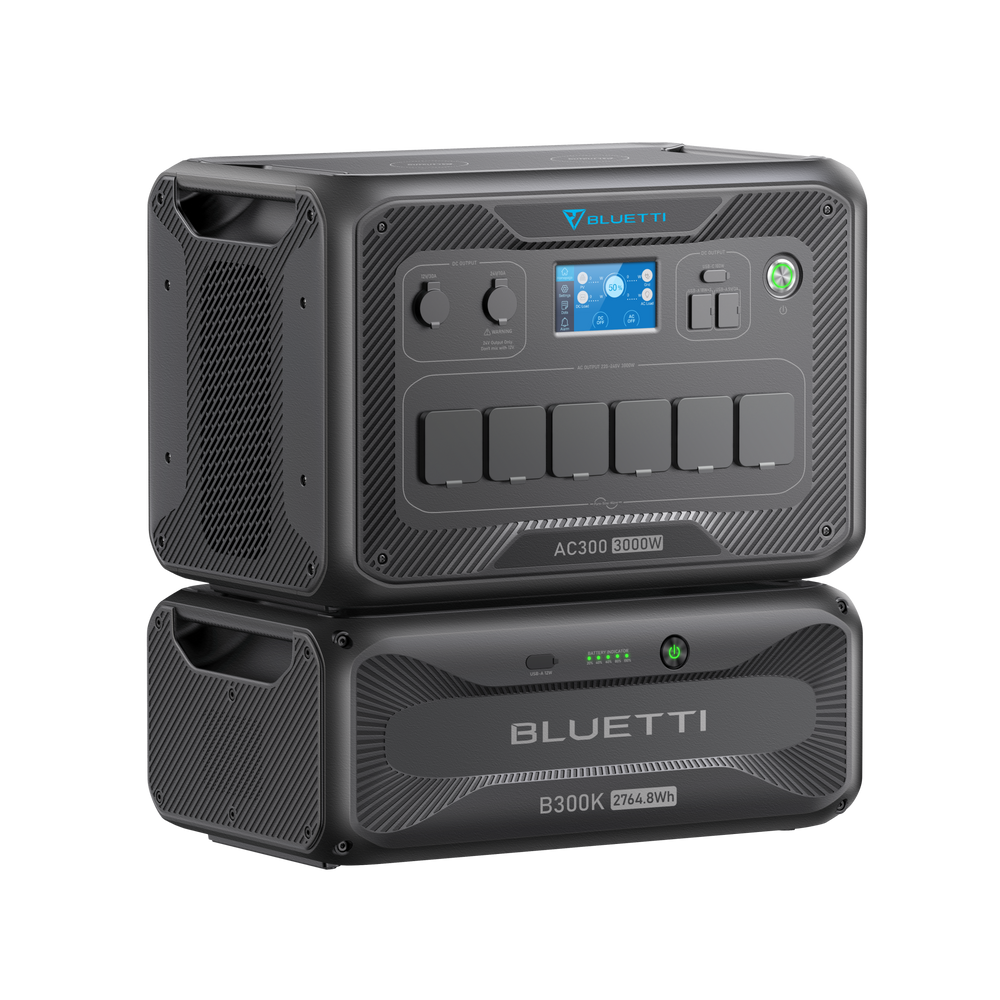 BLUETTI AC300 + B300K Backup Domestico