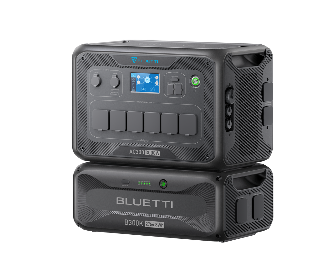 BLUETTI AC300 + B300K Backup Domestico