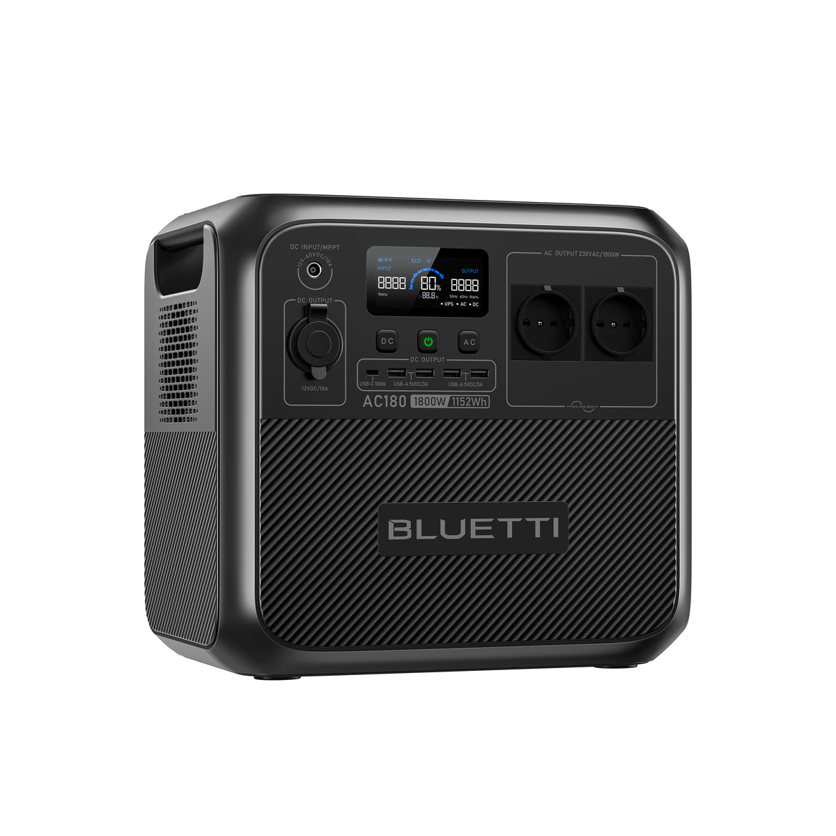 BLUETTI AC180 Power Station Portatile | 1800 W 1152 Wh