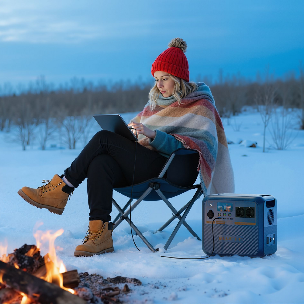 BLUETTI Pioneer Na Power Station Portatile (Sodium) | 1.500 W, 900 Wh