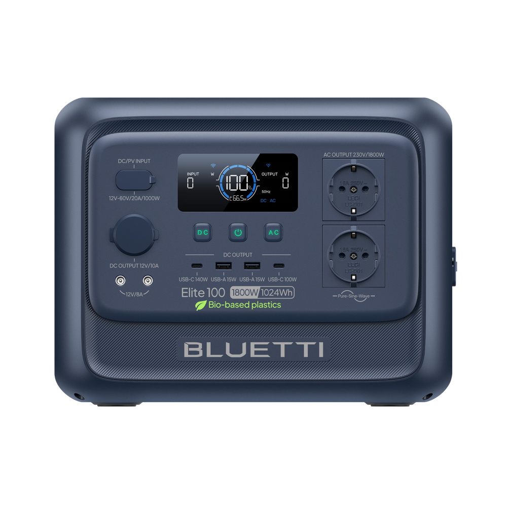 BLUETTI Elite 100 V2  Power Station Portatile | 1.800 W 1.024 Wh