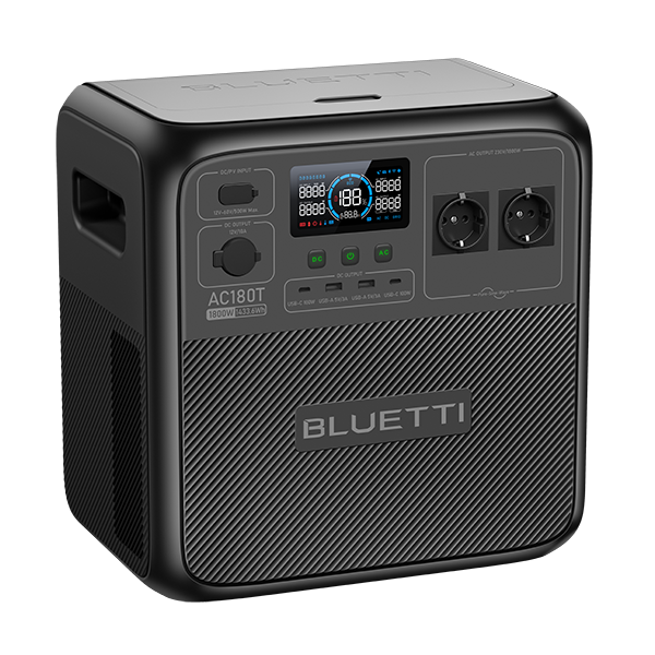 BLUETTI AC180T Power Station Portatile | 1.800 W 1.433 Wh