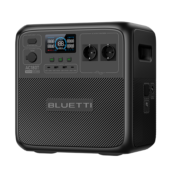 BLUETTI AC180T Power Station Portatile | 1.800 W 1.433 Wh