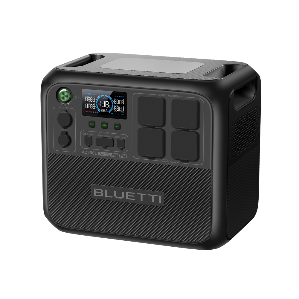 BLUETTI AC200L Power Station Portatile | 2400 W 2048 Wh（Esaurito）