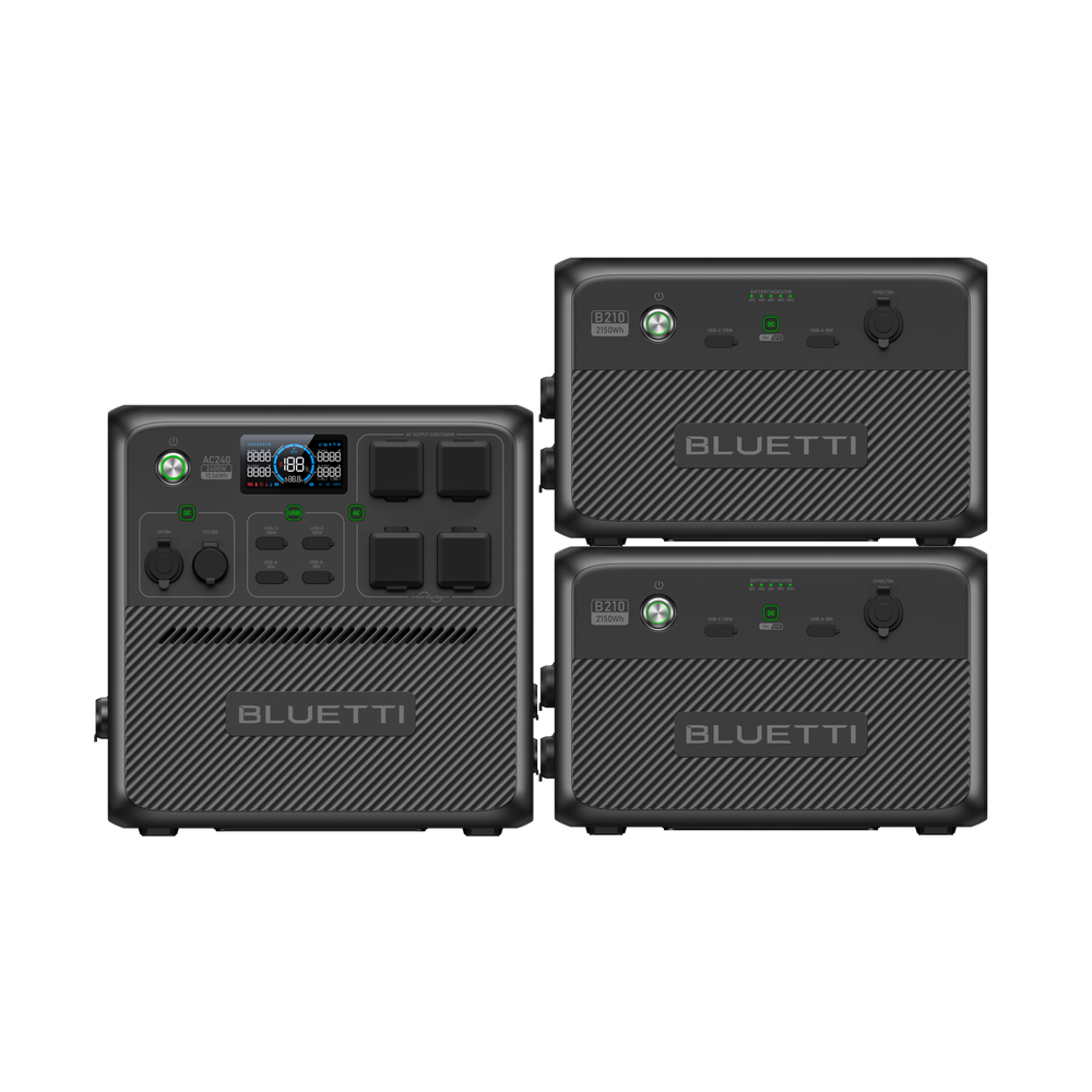 BLUETTI AC240 Power Station Portatile | 2.400 W 1.536 Wh