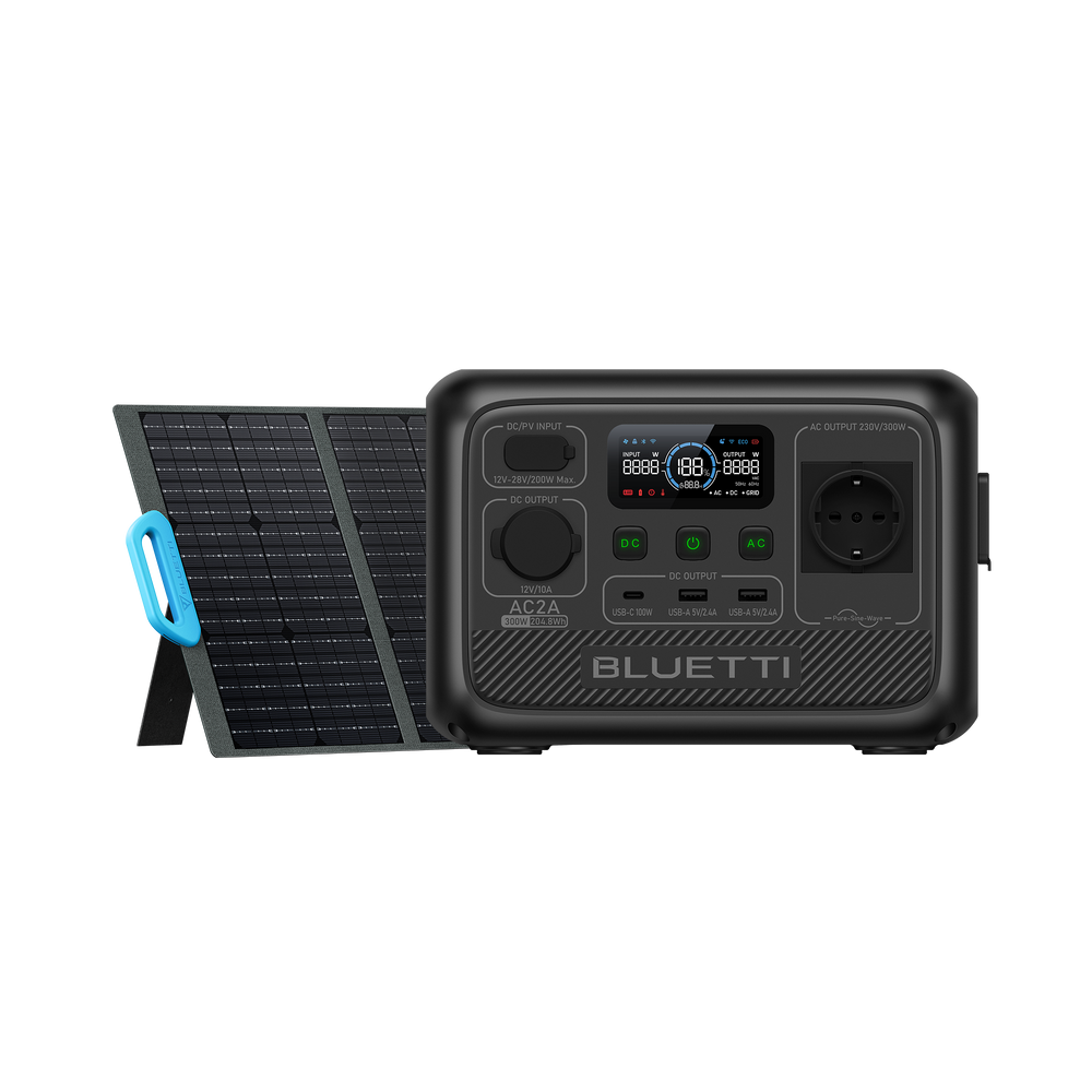 BLUETTI AC2A Power Station Portatile | 300 W 204,8 Wh