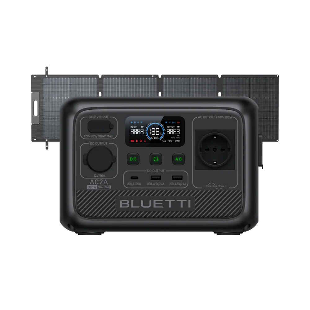BLUETTI AC2A Power Station Portatile | 300 W 204,8 Wh