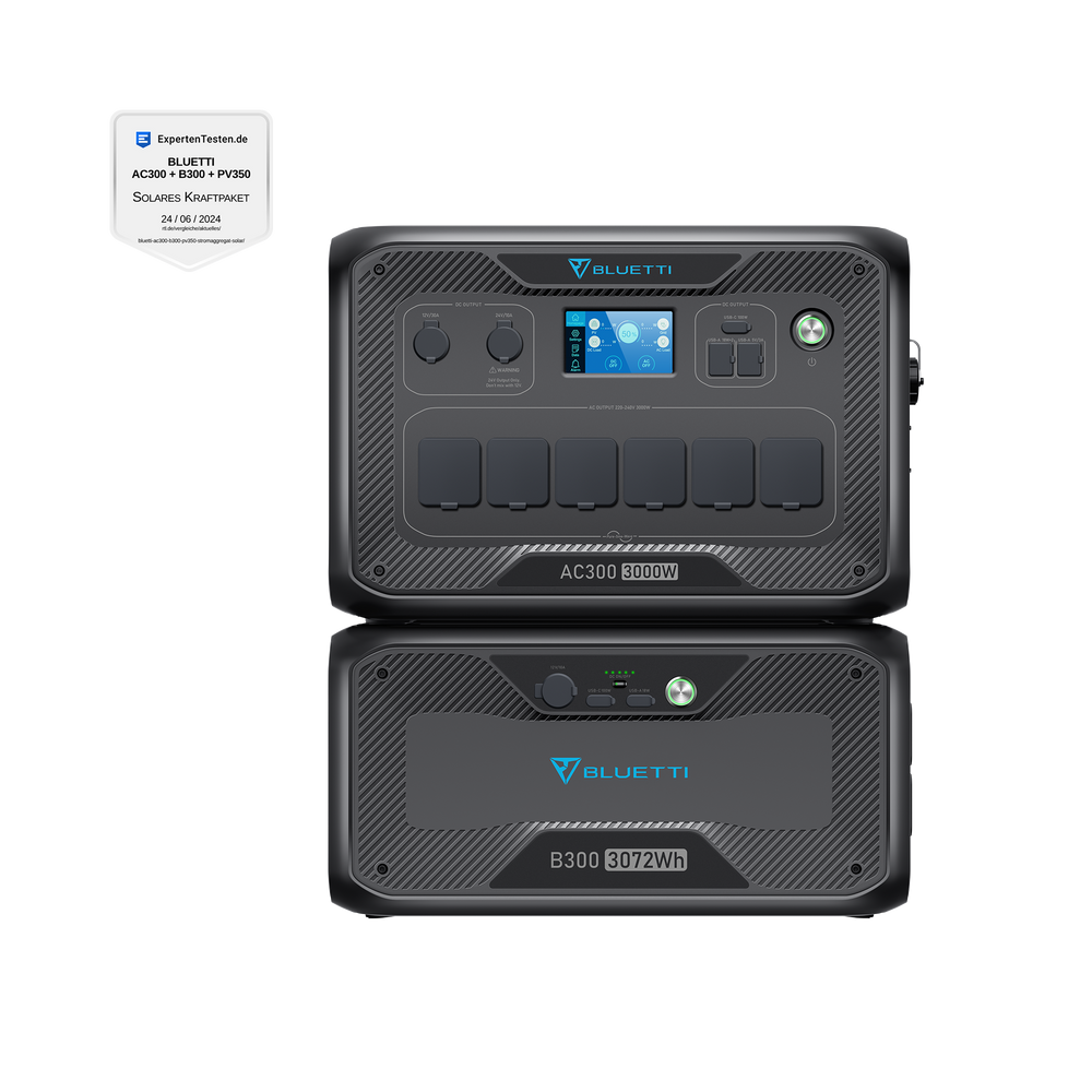 BLUETTI AC300 + B300 Backup Domestico