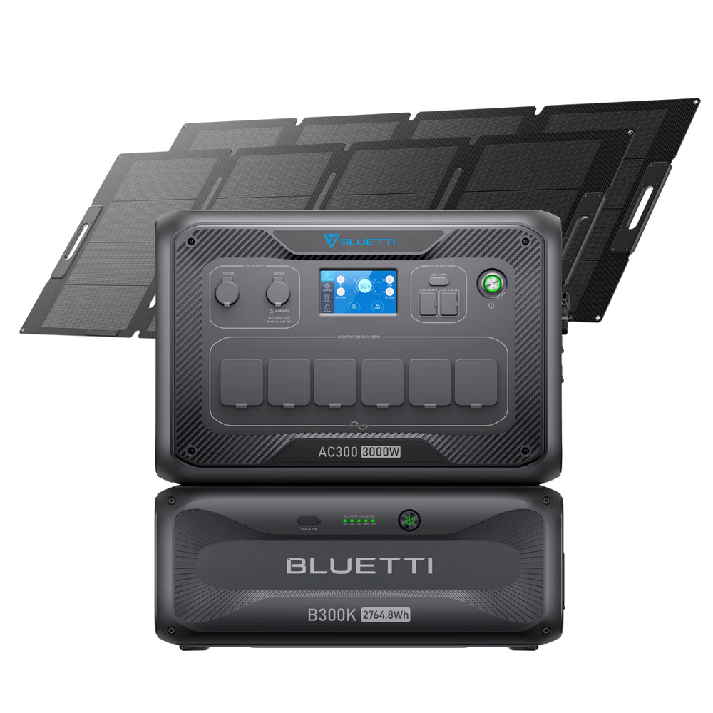 BLUETTI AC300 + B300K Backup Domestico