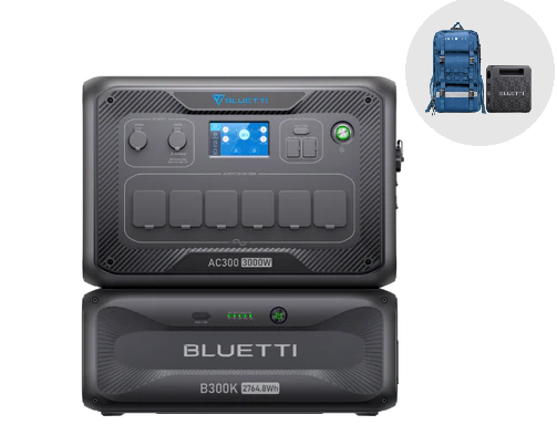 BLUETTI AC300 + B300 Backup Domestico
