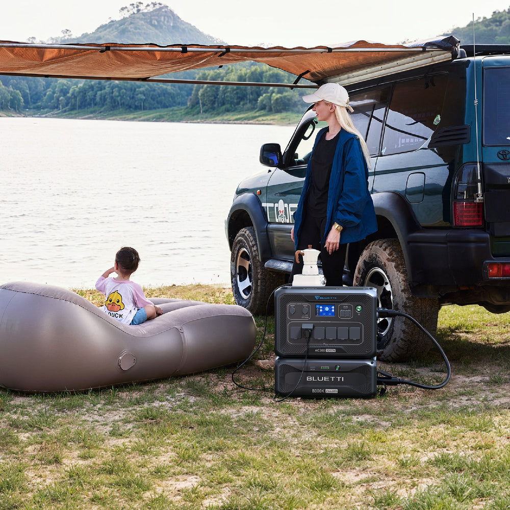 BLUETTI AC300 + B300K Backup Domestico