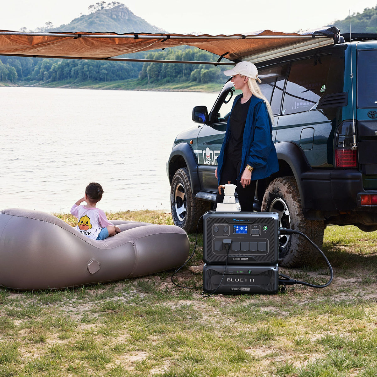 BLUETTI AC300 + B300K Backup Domestico