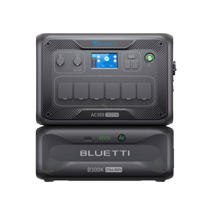 BLUETTI AC300 + B300K Backup Domestico