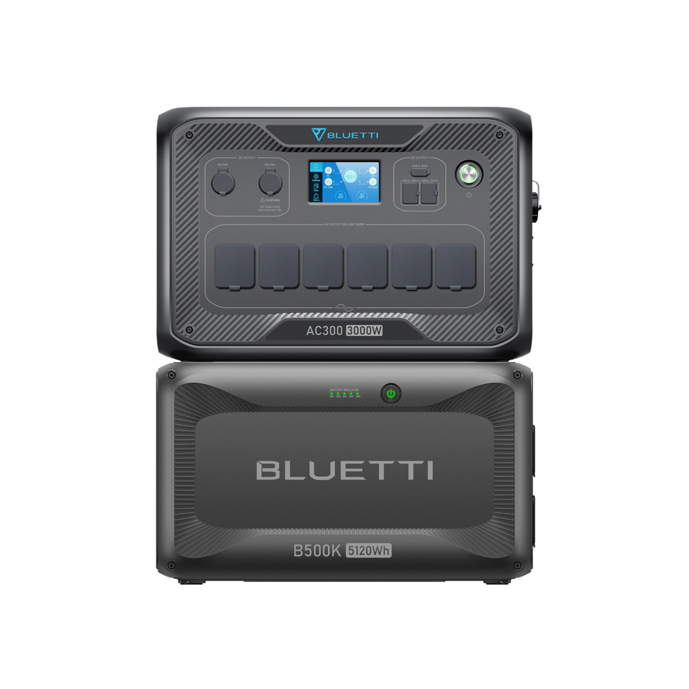 AC300+B500K | 3000W | 5,120Wh Capacità (Esaurito)