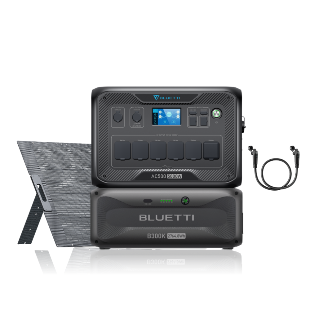 BLUETTI AC500+B300K+350W Kit Generatore Solare