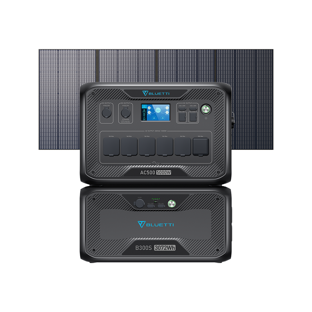BLUETTI AC500 + B300S + PV350 Kit Generatore Solare