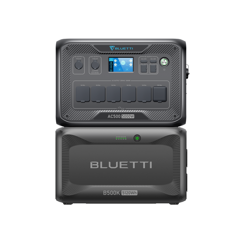 AC500+B500K | 5000W | 5,120Wh Capacità
