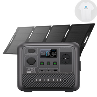 BLUETTI AC50B Power Station Portatile per Campeggio | 700 W 448 Wh（Esaurito）