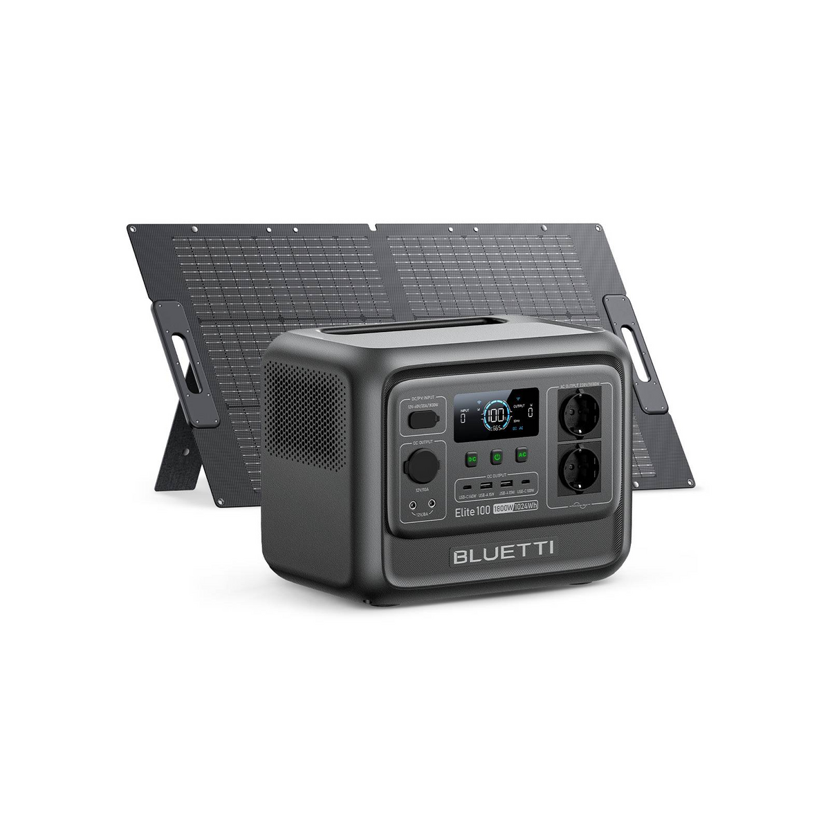 BLUETTI Elite 100 V2  Power Station Portatile | 1800 W 1024 Wh（AMZ)