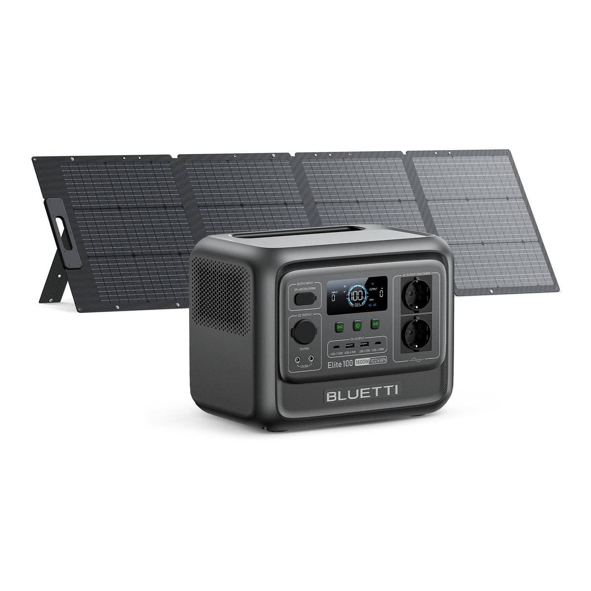 BLUETTI Elite 100 V2  Power Station Portatile | 1800 W 1024 Wh（AMZ)