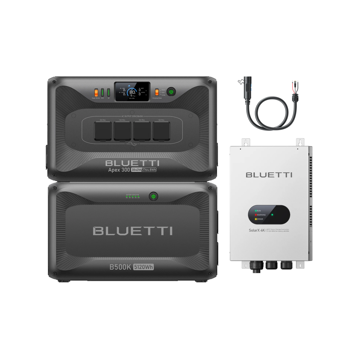 Apex 300+B500K+SolarX 4K