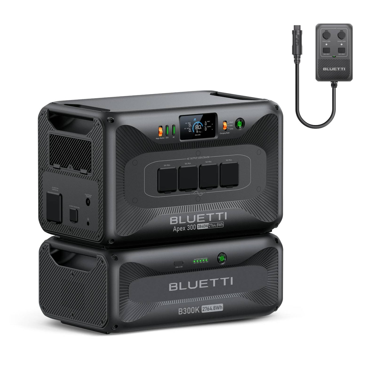 BLUETTI Apex 300 Power Station Portatile | 3840 W 2764,8 Wh（AMZ)