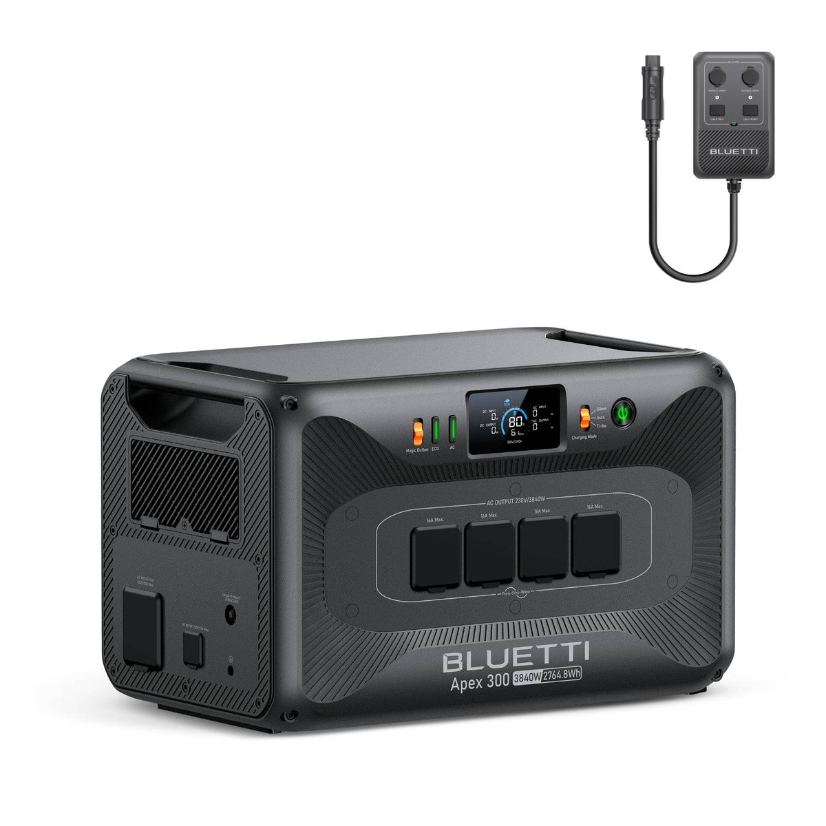 BLUETTI Apex 300 Power Station Portatile | 3840 W 2764,8 Wh（AMZ)