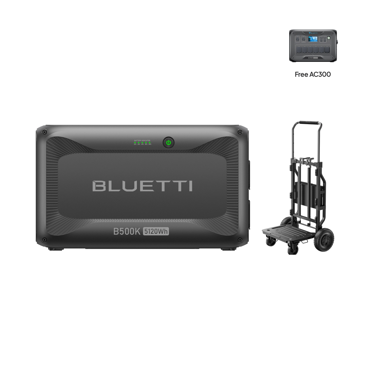 B500K + Carrello (AC300 gratis)