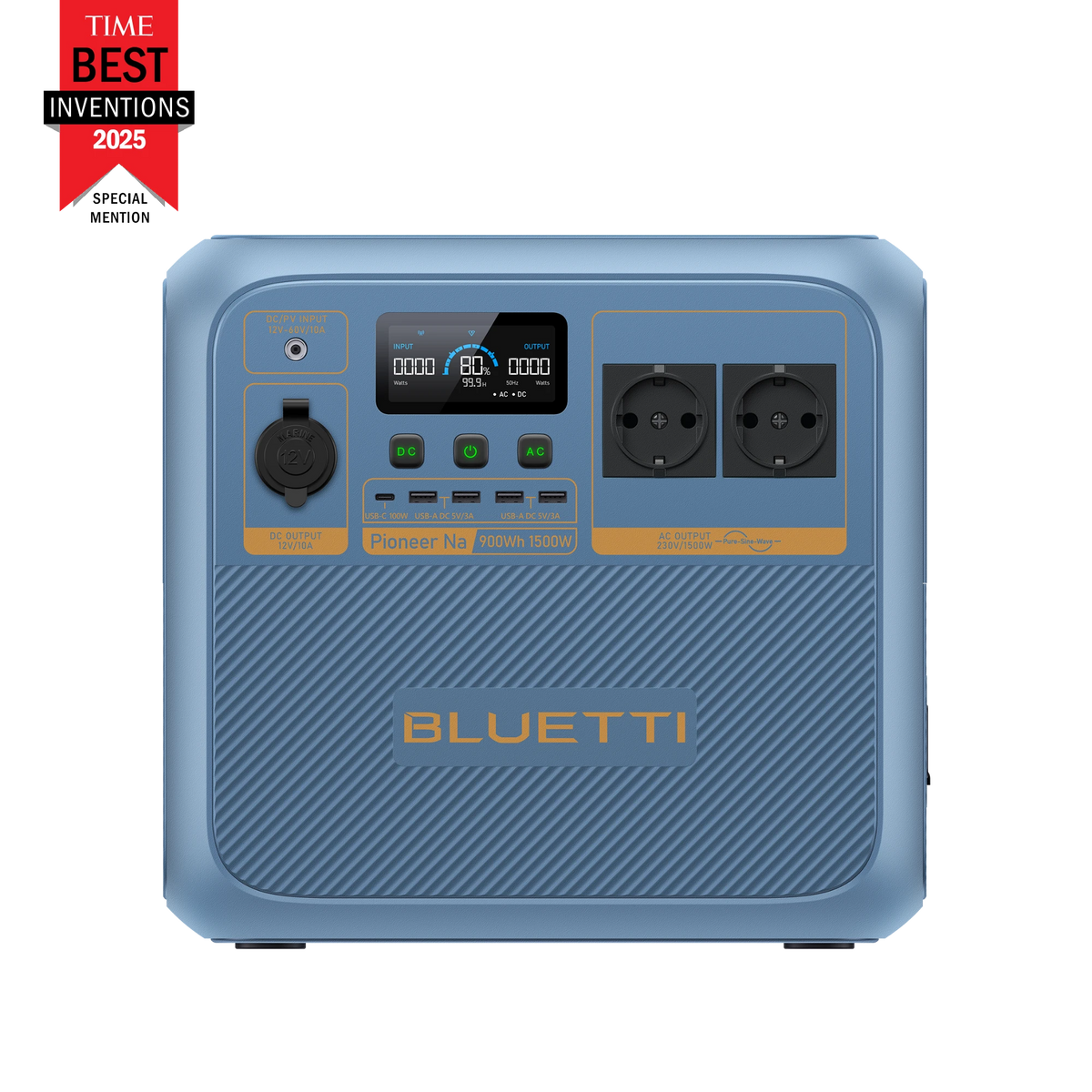 BLUETTI Pioneer Na Power Station Portatile (Sodium) | 1.500 W, 900 Wh