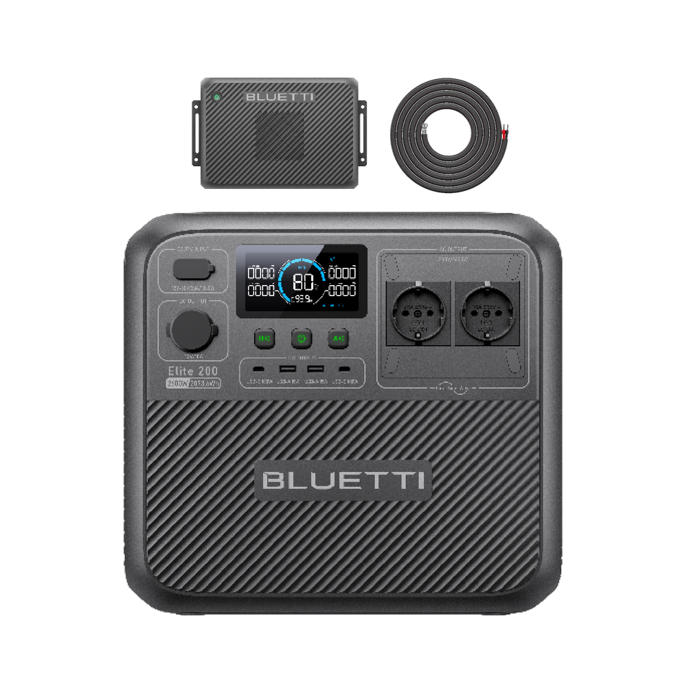 BLUETTI Elite 200 V2 Power Station Portatile | 2.073,6 Wh 2.600 W