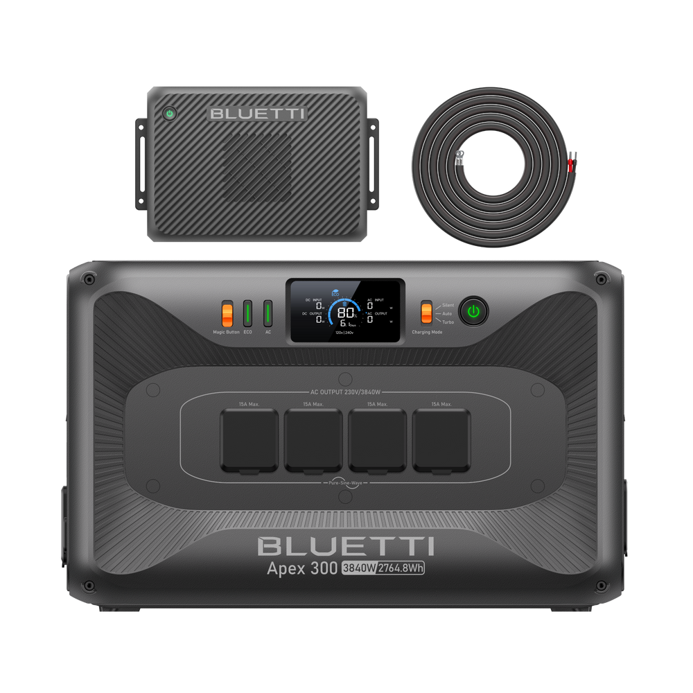 BLUETTI Charger 2 | Caricatore DC fino a 1.200W per auto e solare