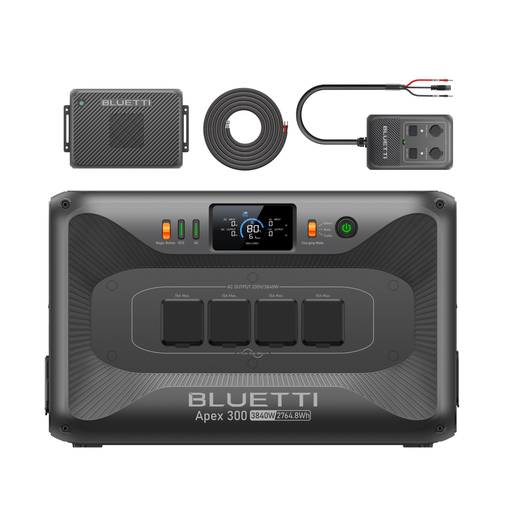 BLUETTI Charger 2 | Caricatore DC fino a 1.200W per auto e solare
