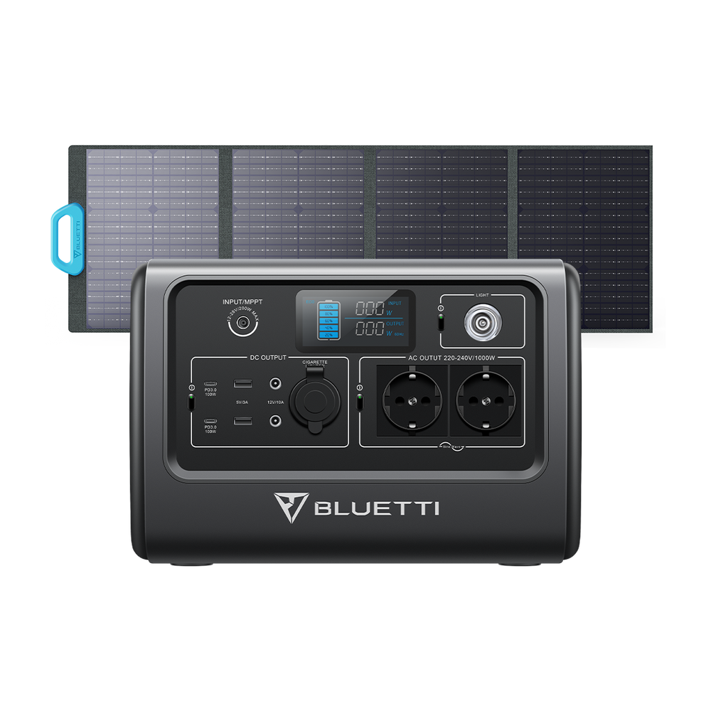 BLUETTI EB70 + SP120L Kit Generatore Solare