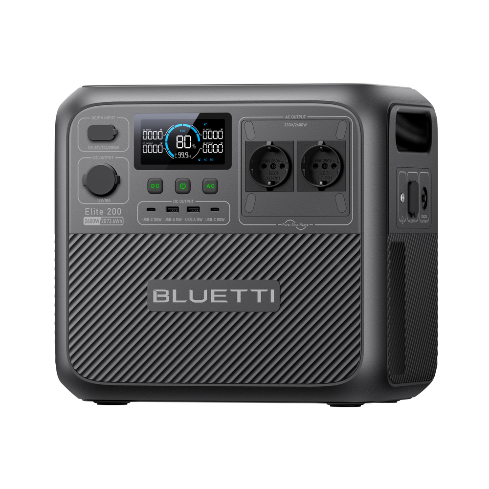 BLUETTI Elite 200 V2 Power Station Portatile | 2.073,6 Wh 2.600 W