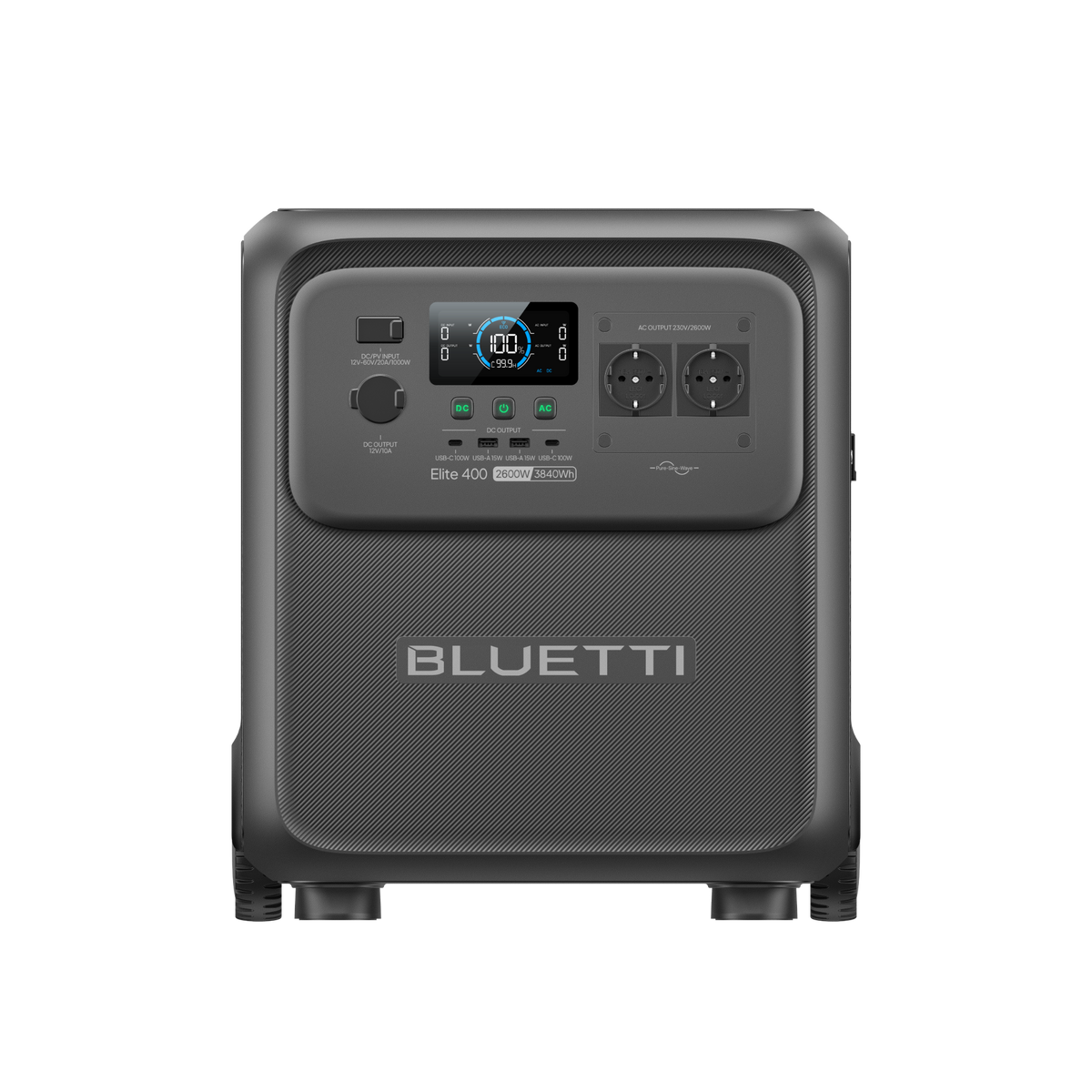 BLUETTI Elite 400 Power Station portatile  | 2.600 W 3.840 Wh