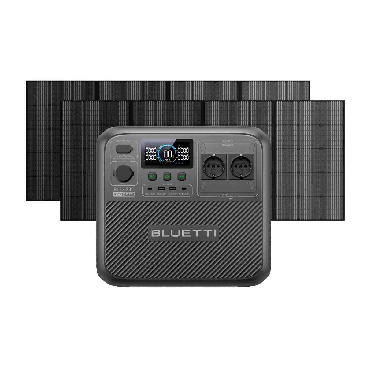 BLUETTI Elite 200 V2 Power Station Portatile | 2.073,6 Wh 2.600 W