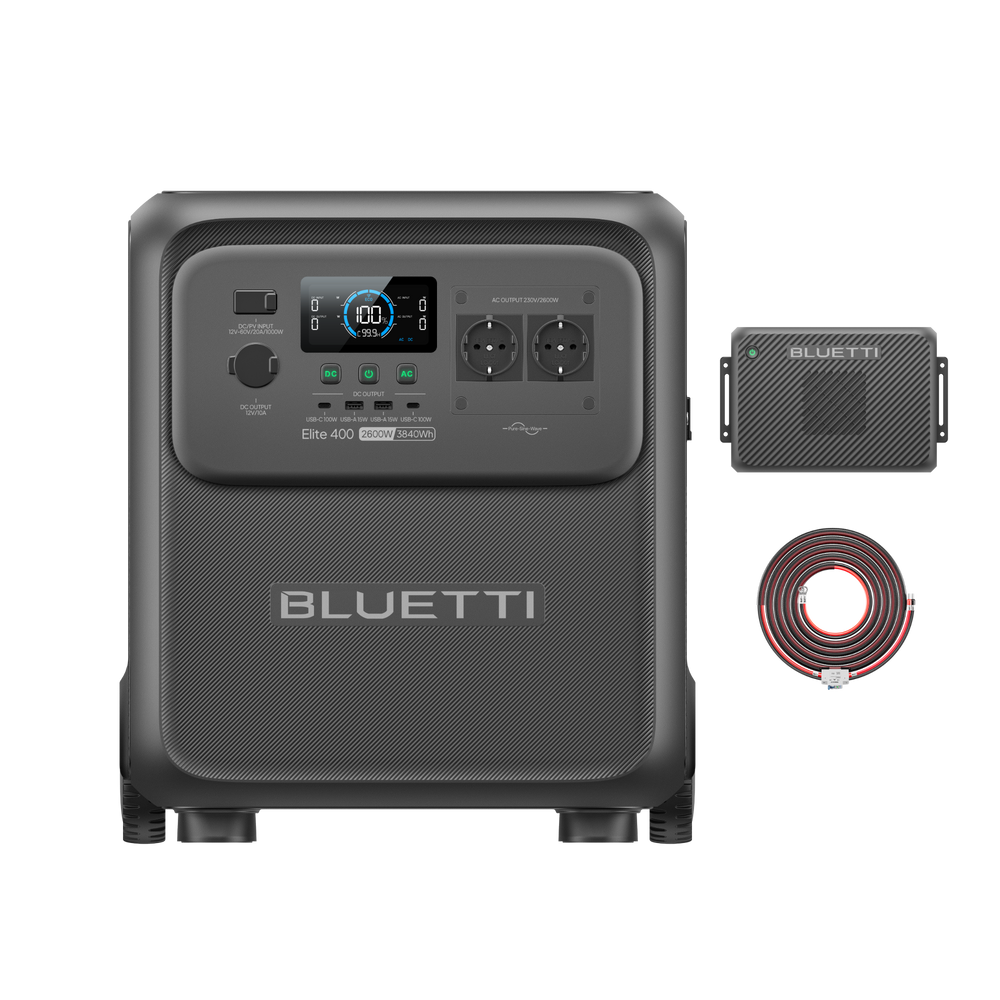 BLUETTI Elite 400+Charger 2（AMZ）