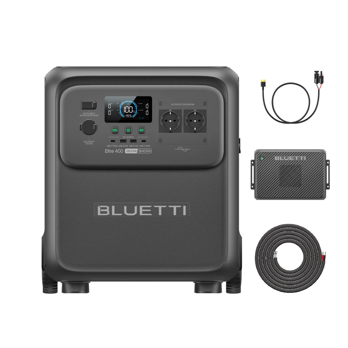 BLUETTI Elite 400+Charger 1