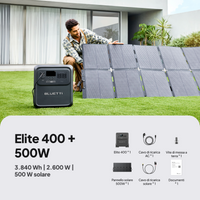 BLUETTI Elite 400 Power Station portatile  | 2.600 W 3.840 Wh