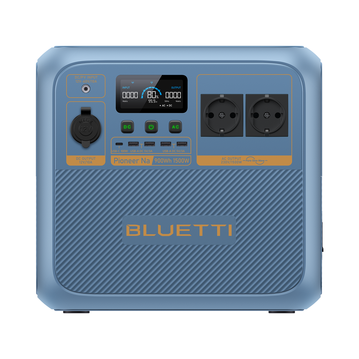 BLUETTI Pioneer Na Power Station Portatile (Sodium) | 1.500 W, 900 Wh