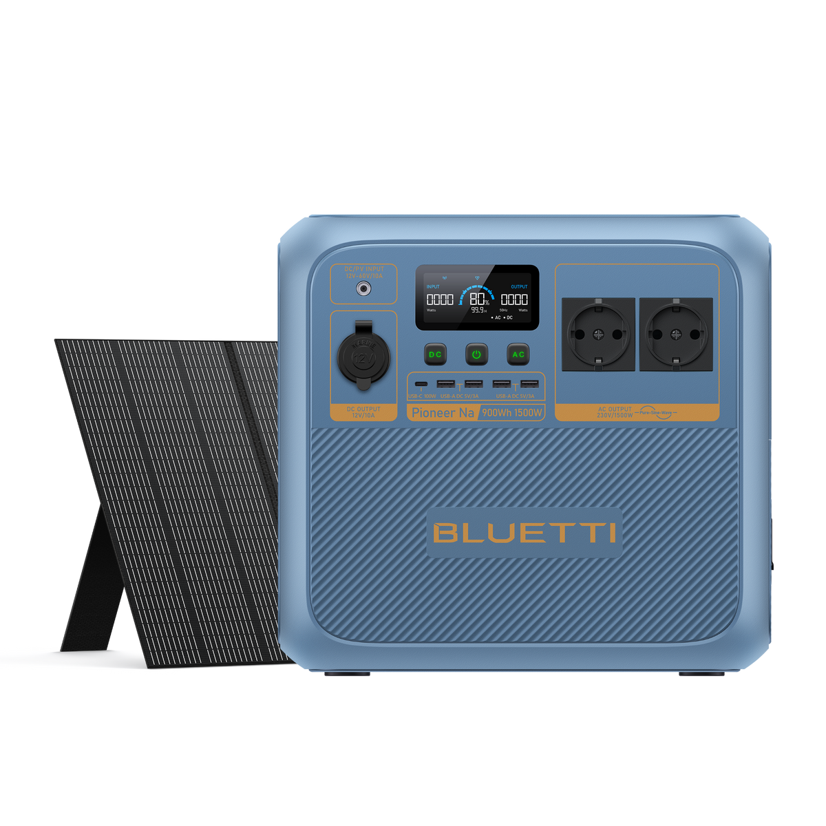 BLUETTI Pioneer Na Power Station Portatile (Sodium) | 1.500 W, 900 Wh
