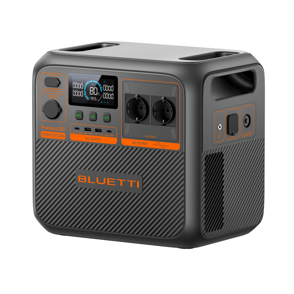 BLUETTI Premium 200 V2 Portable Power Station | 2.700W 2.073,6Wh