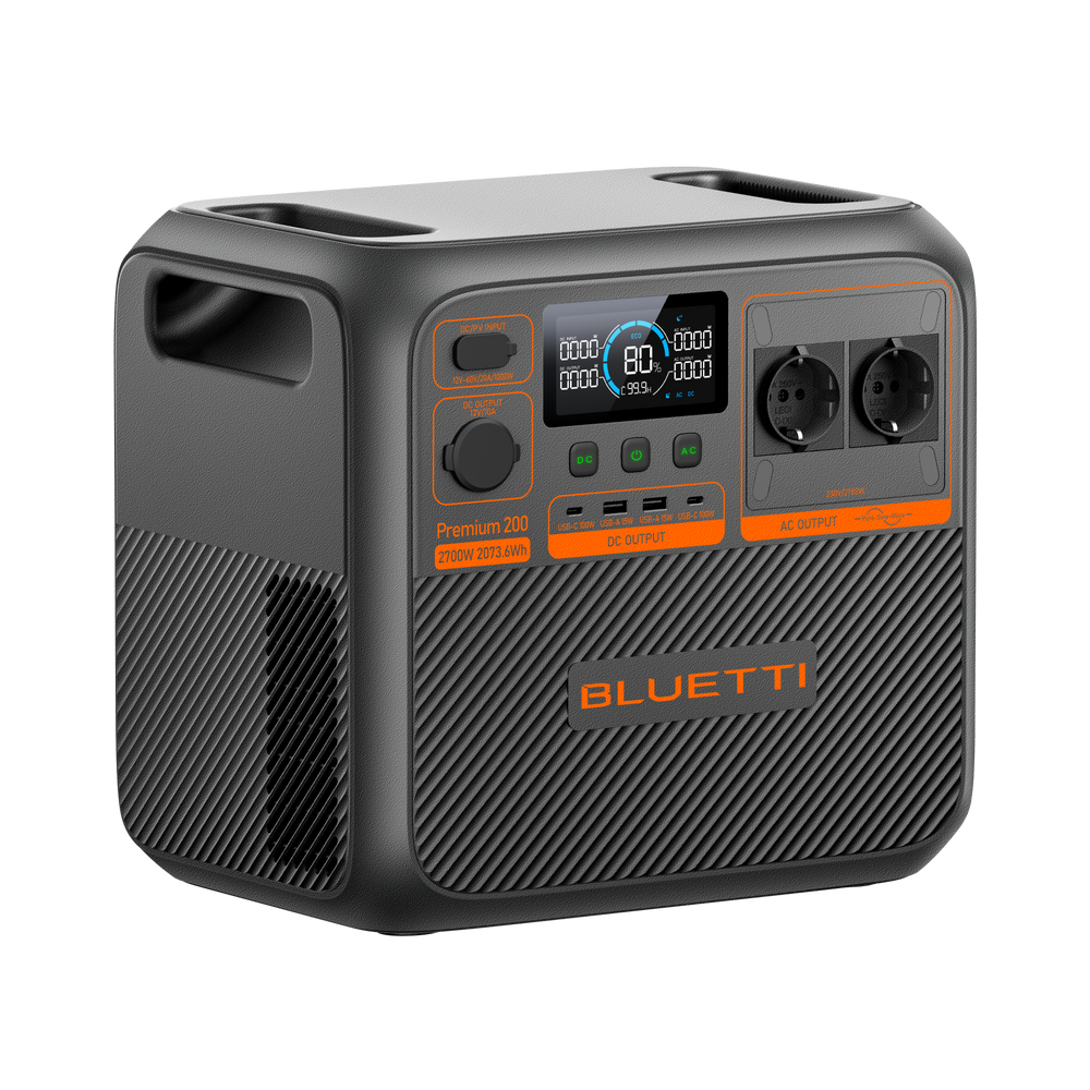 BLUETTI Premium 200 V2 Portable Power Station | 2.700W 2.073,6Wh