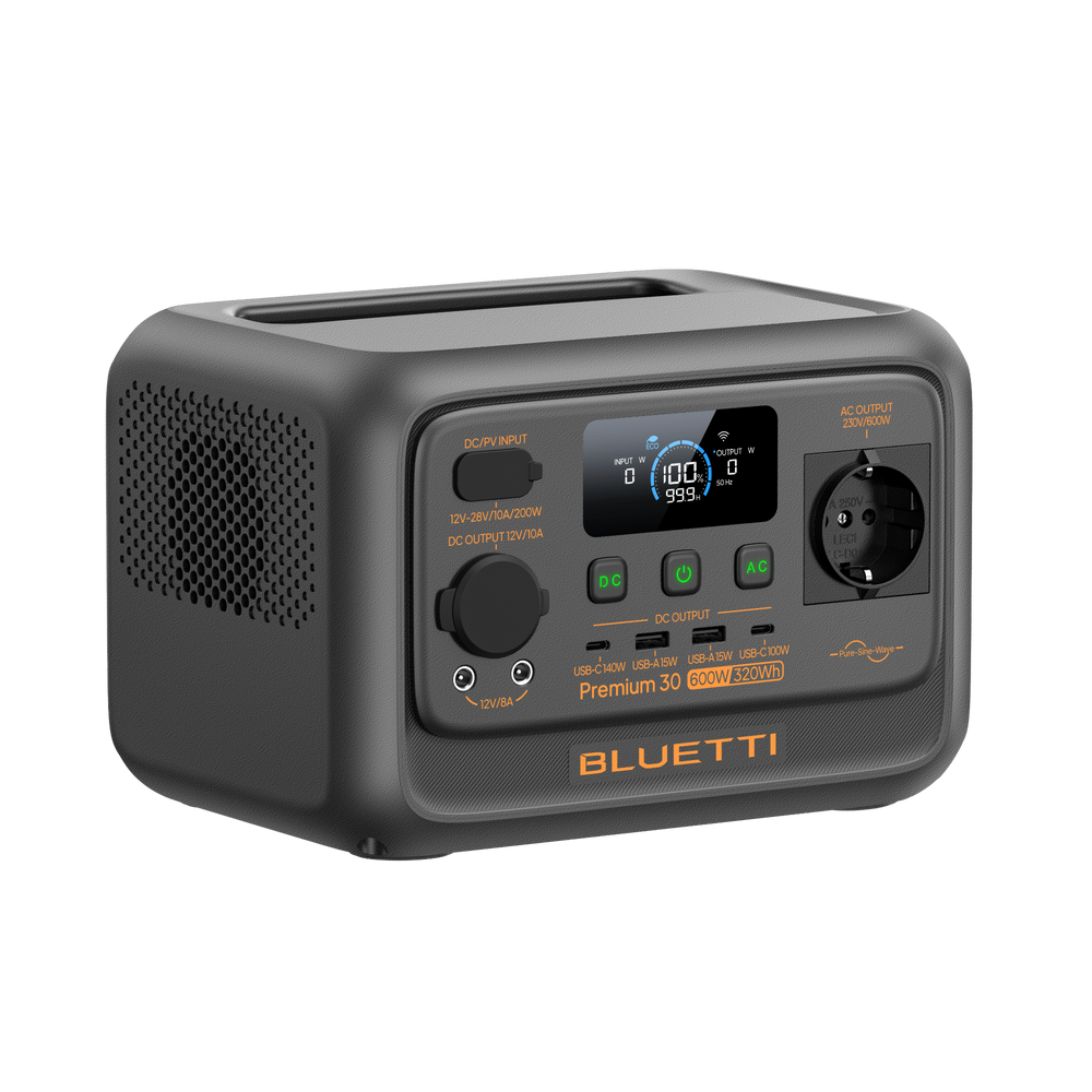 BLUETTI Premium 30 V2 Portable Power Station | 600W 320Wh