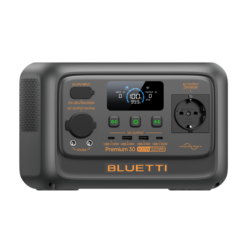 BLUETTI Premium 30 V2 Portable Power Station | 600W 320Wh