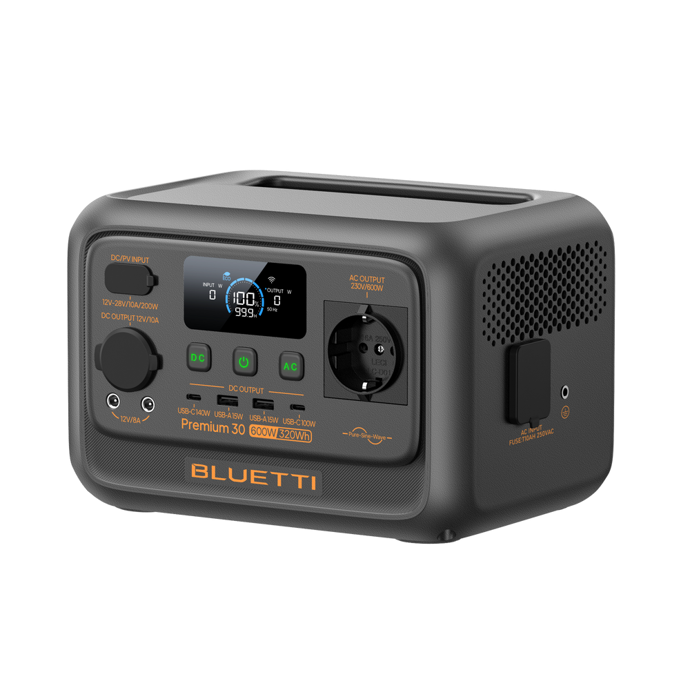 BLUETTI Premium 30 V2 Portable Power Station | 600W 320Wh