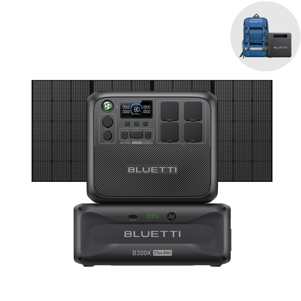BLUETTI AC200L Power Station Portatile | 2400 W 2048 Wh（Esaurito）