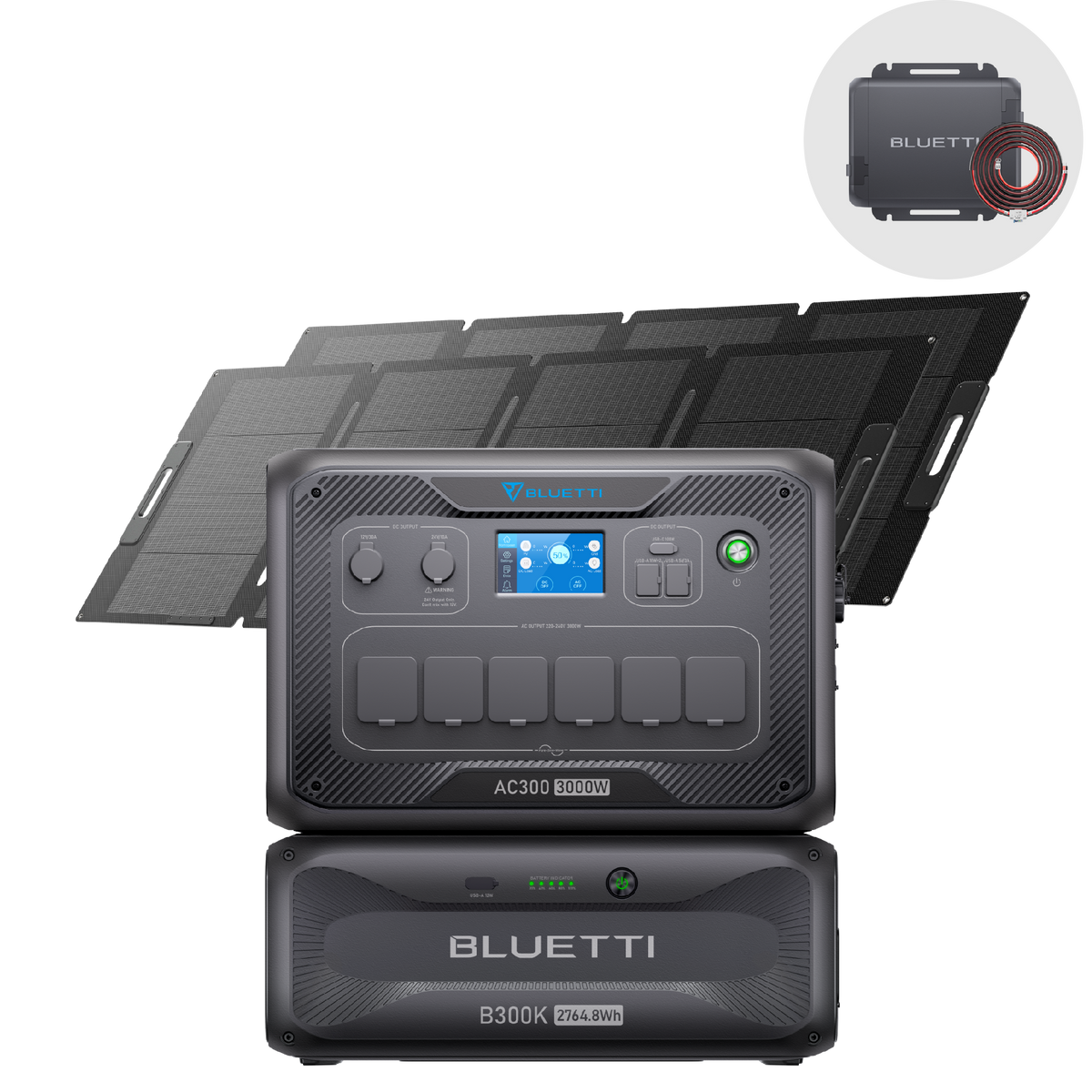 BLUETTI AC300 + B300K Backup Domestico