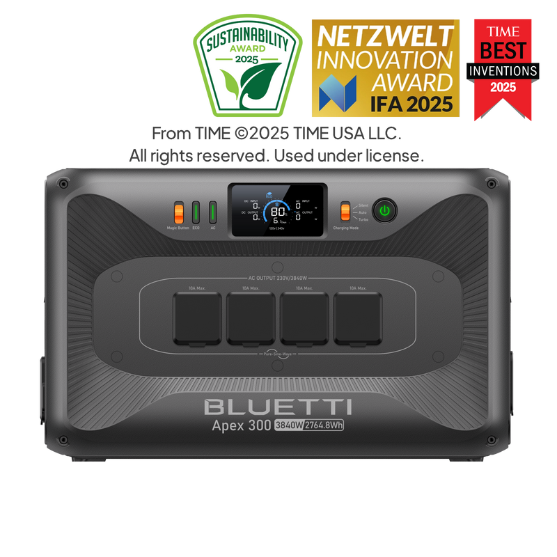 BLUETTI Apex 300 Power Station Versatile | 2.764,8Wh 3.840W